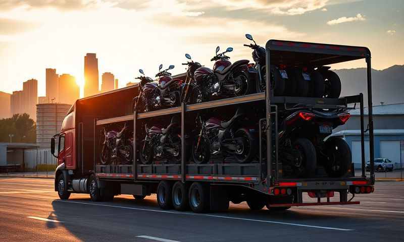 Fairmont, West Virginia motorcycle shipping transporter