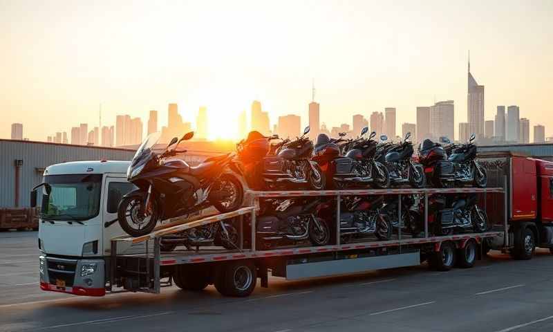 Hurricane, West Virginia motorcycle shipping transporter