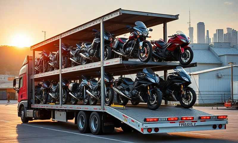 Morgantown, West Virginia motorcycle shipping transporter