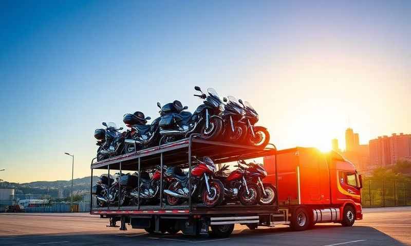 Moundsville, West Virginia motorcycle shipping transporter