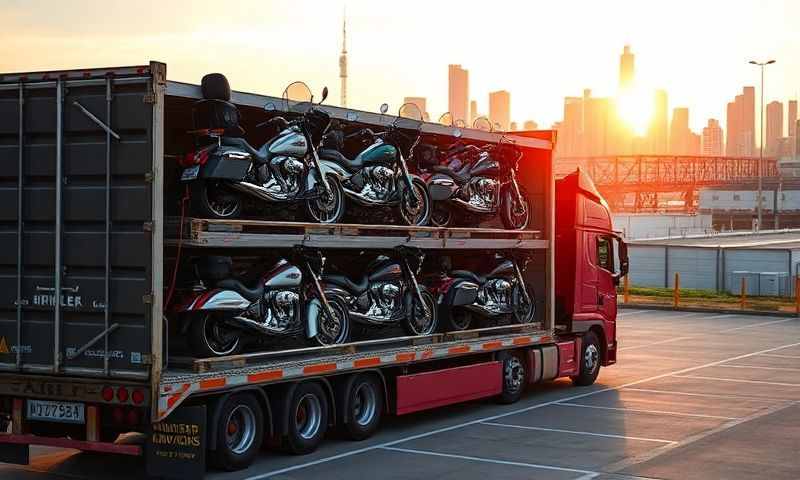 Nitro, West Virginia motorcycle shipping transporter