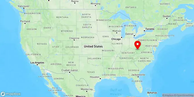 Map of Nitro, West Virginia, United States