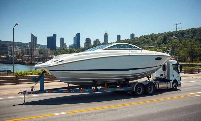 Parkersburg, West Virginia boat transporter