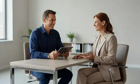 Customer discussing car shipping options in Princeton, West Virginia, United States