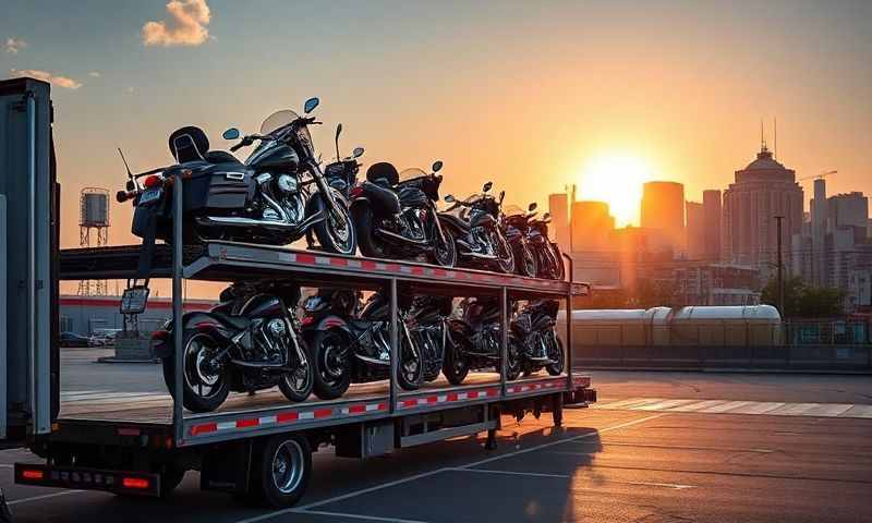 Ranson, West Virginia motorcycle shipping transporter