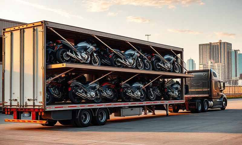 Teays Valley, West Virginia motorcycle shipping transporter