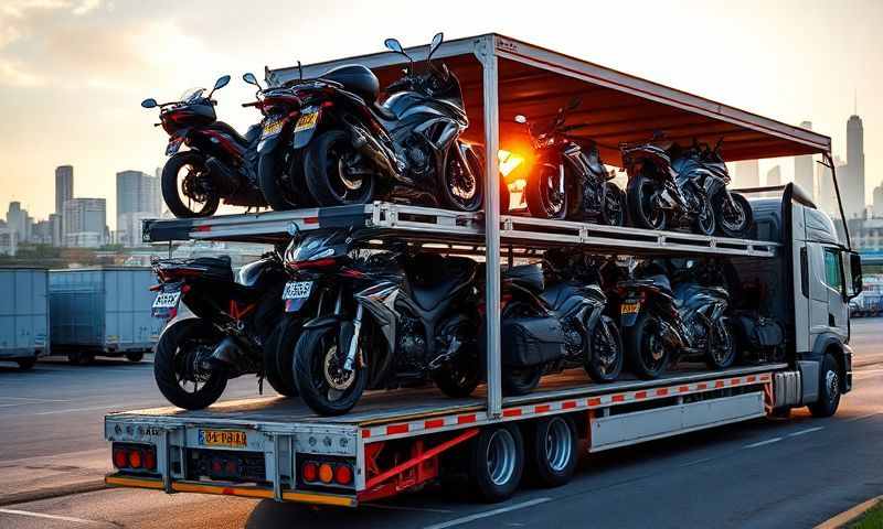 Vienna, West Virginia motorcycle shipping transporter