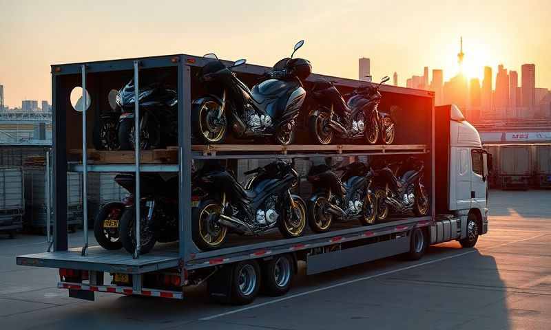 Wheeling, West Virginia motorcycle shipping transporter