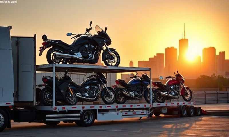 Wisconsin motorcycle shipping transporter