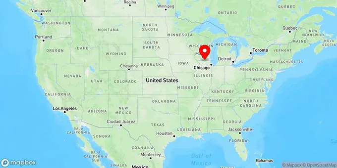 Map of Beloit, Wisconsin, United States