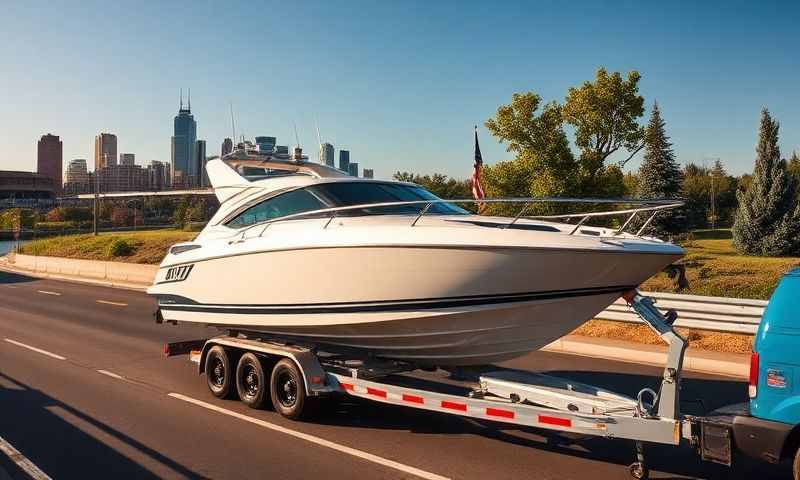 Eau Claire, Wisconsin boat transporter