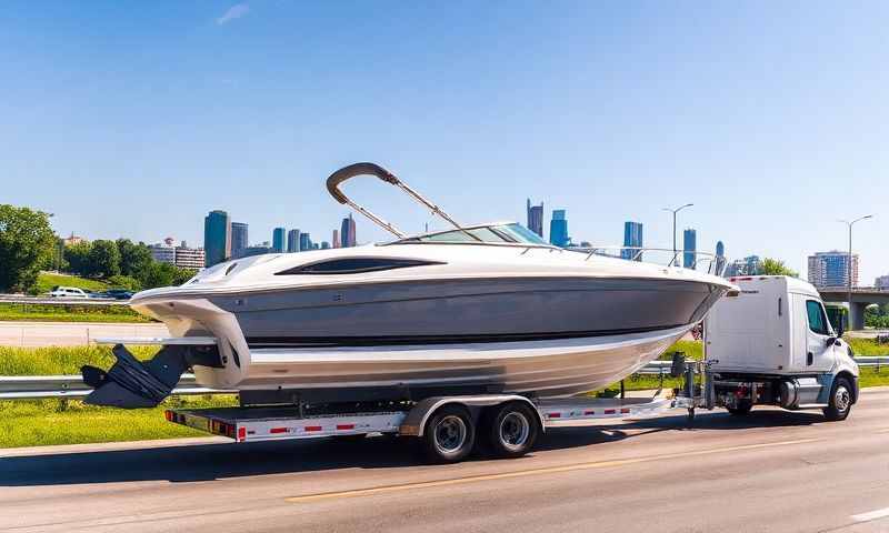 Fitchburg, Wisconsin boat transporter