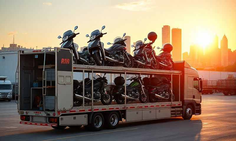 Green Bay, Wisconsin motorcycle shipping transporter