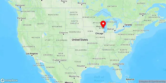 Map of Greenfield, Wisconsin, United States