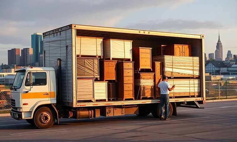 Janesville, Wisconsin furniture shipping transporter