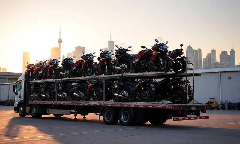 Janesville, Wisconsin motorcycle shipping transporter