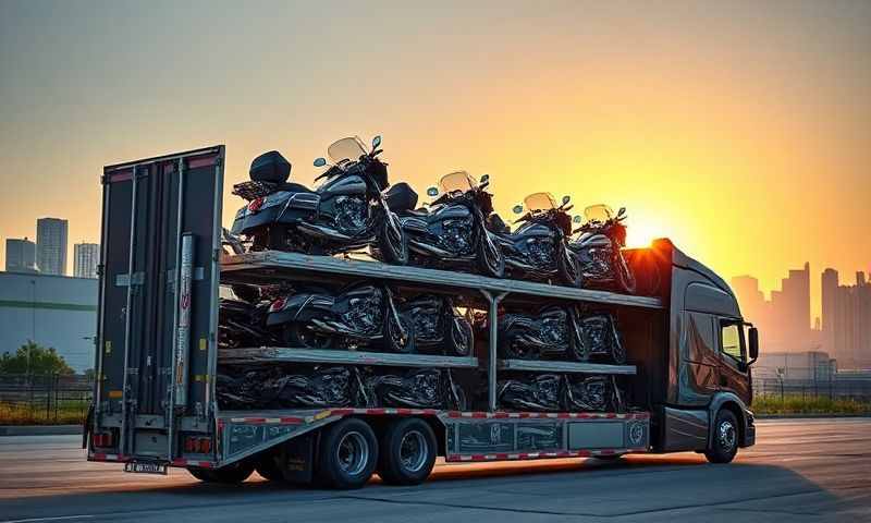 La Crosse, Wisconsin motorcycle shipping transporter