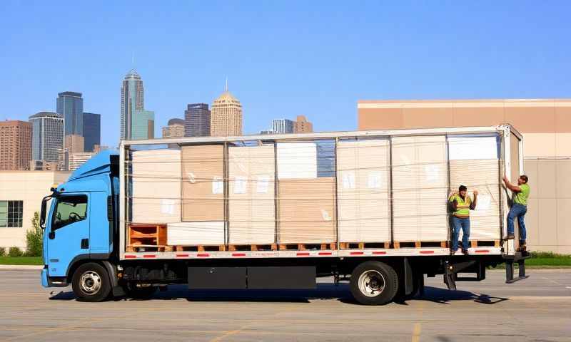 Manitowoc, Wisconsin furniture shipping transporter