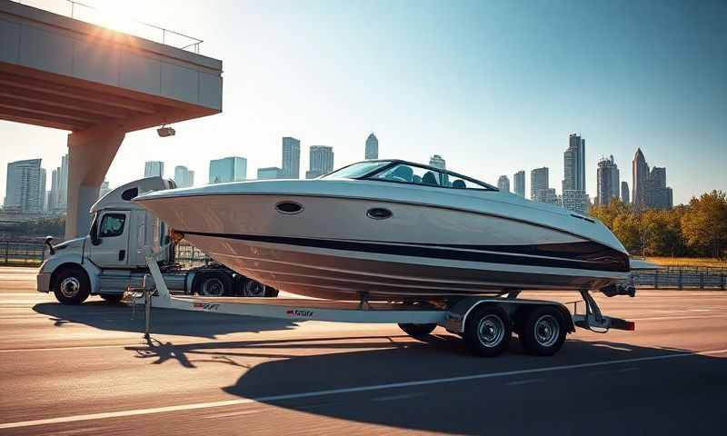 Manitowoc, Wisconsin boat transporter