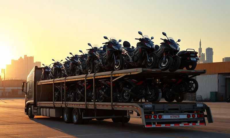 Manitowoc, Wisconsin motorcycle shipping transporter