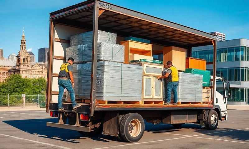 Menomonee Falls, Wisconsin furniture shipping transporter