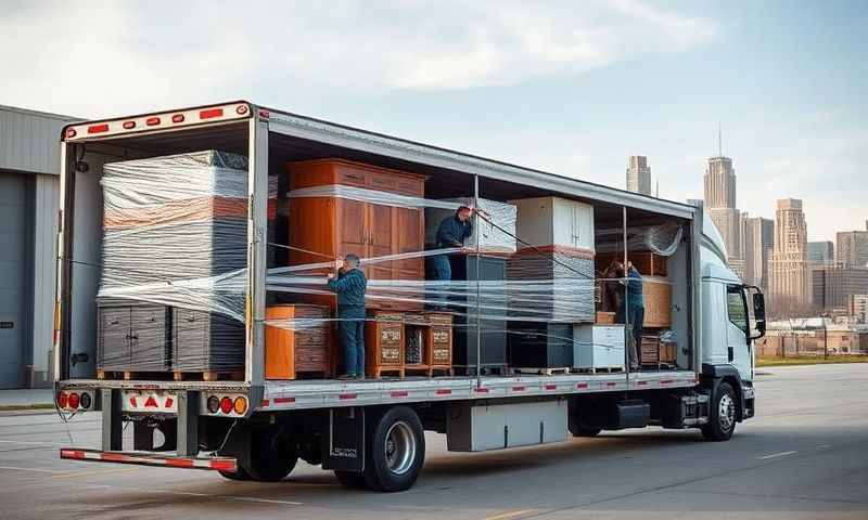 Milwaukee, Wisconsin furniture shipping transporter