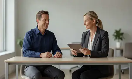Customer discussing car shipping options in Mount Pleasant, Wisconsin, United States