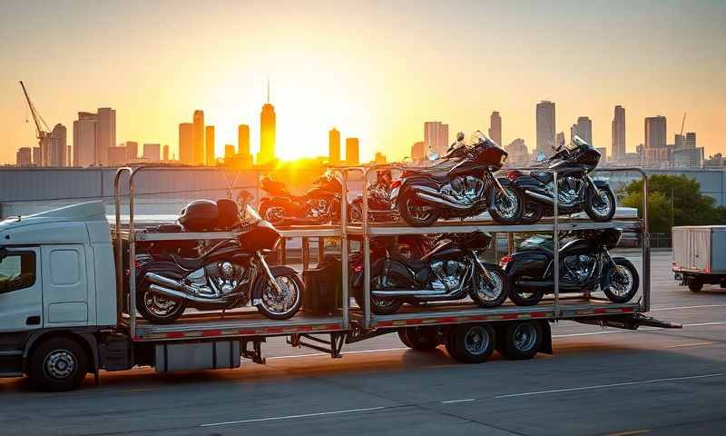 Mount Pleasant, Wisconsin motorcycle shipping transporter