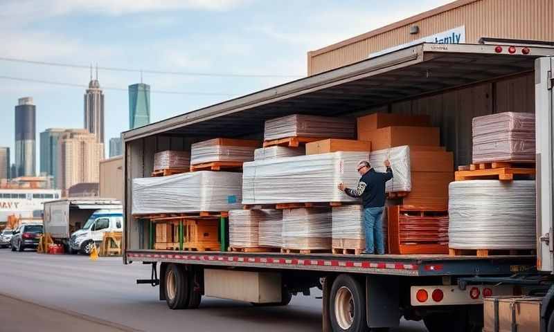 Neenah, Wisconsin furniture shipping transporter