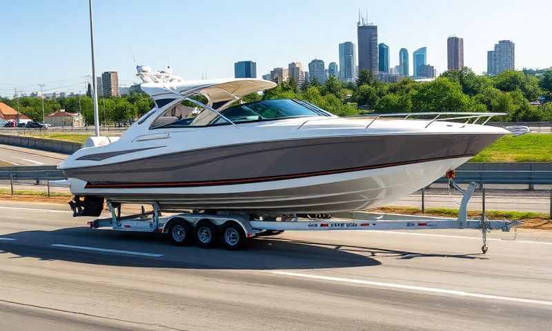 Neenah, Wisconsin boat transporter