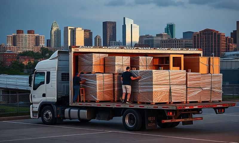 New Berlin, Wisconsin furniture shipping transporter