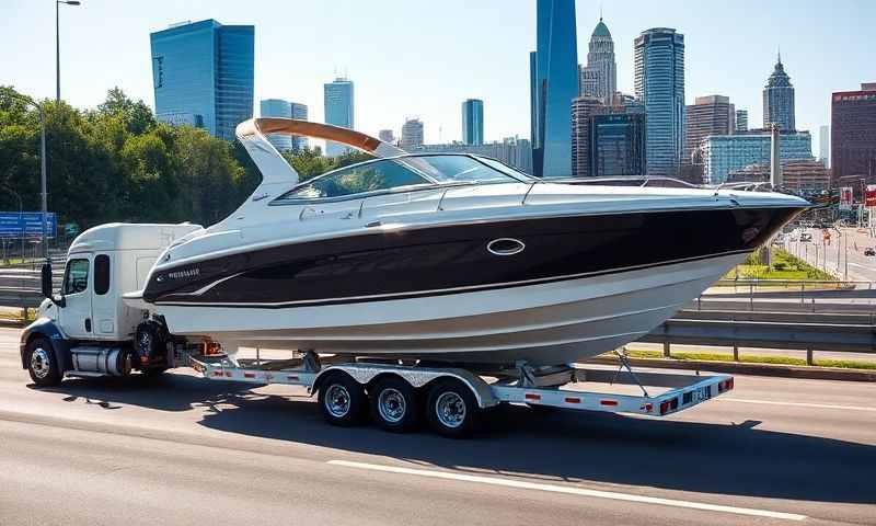 Oshkosh, Wisconsin boat transporter