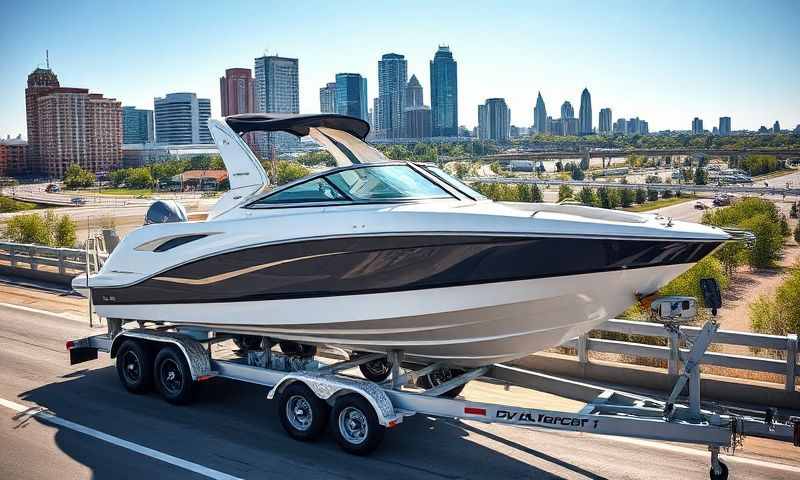 Sheboygan, Wisconsin boat transporter