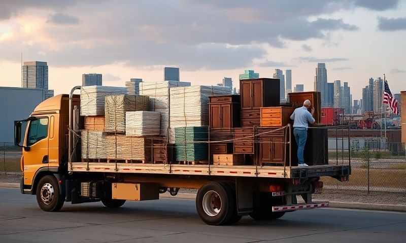 Superior, Wisconsin furniture shipping transporter