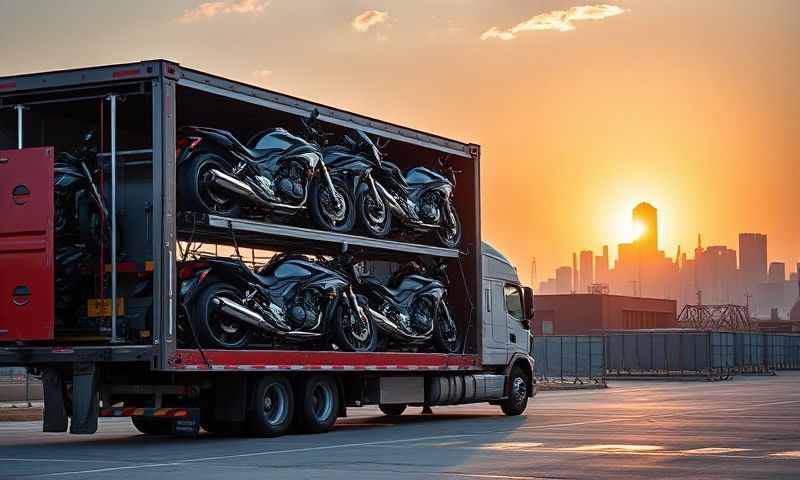 Waukesha, Wisconsin motorcycle shipping transporter