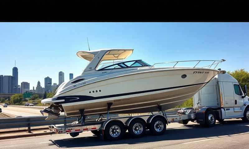 West Allis, Wisconsin boat transporter