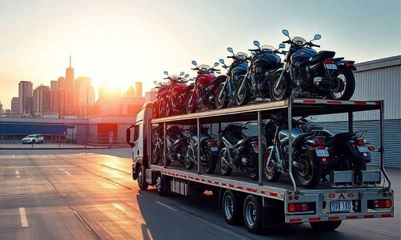 Motorcycle Shipping in West Bend, Wisconsin