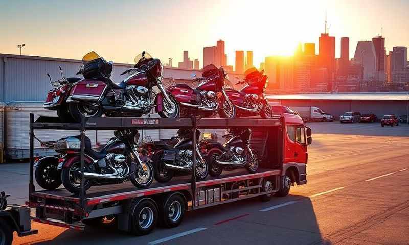 Wyoming motorcycle shipping transporter