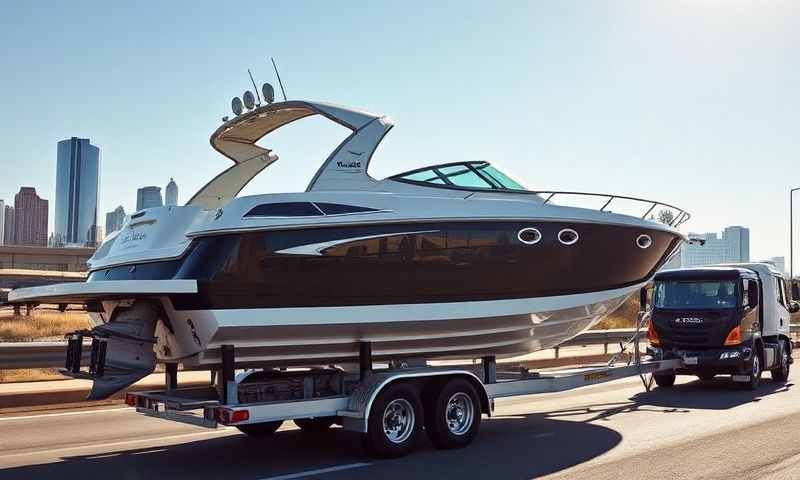 Buffalo, Wyoming boat transporter