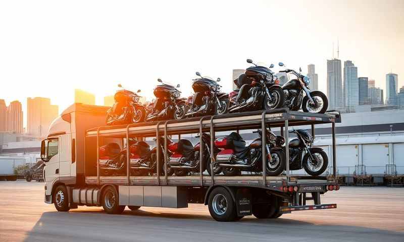 Douglas, Wyoming motorcycle shipping transporter