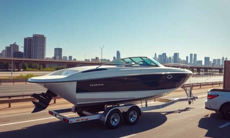 Evanston, Wyoming boat transporter