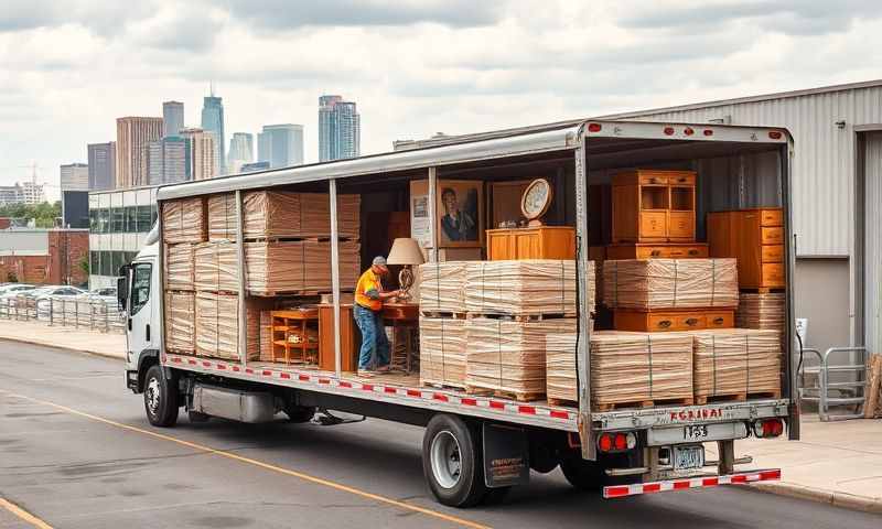 Evansville, Wyoming furniture shipping transporter