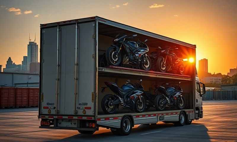 Motorcycle Shipping in Evansville, Wyoming