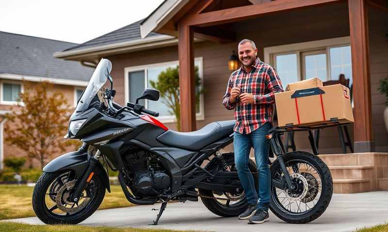 Fox Farm-College, Wyoming motorcycle transporter