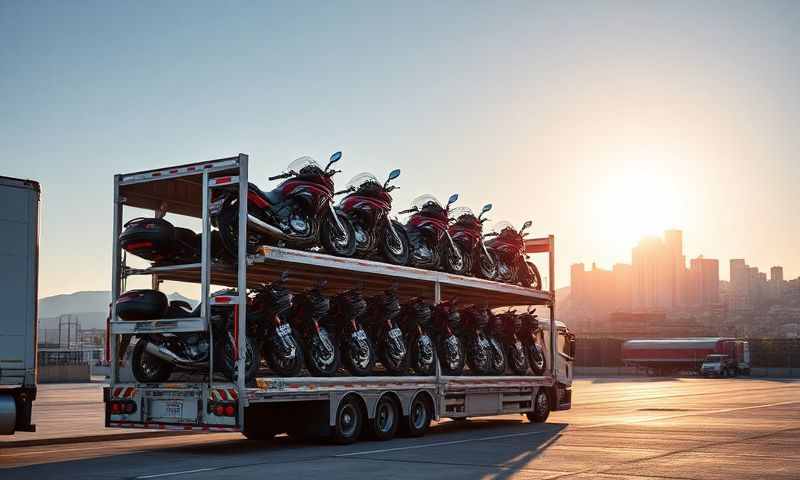 Glenrock, Wyoming motorcycle shipping transporter