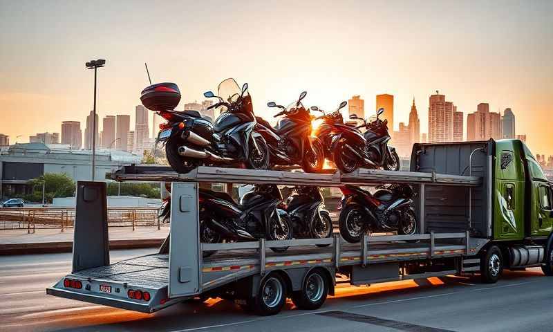 Green River, Wyoming motorcycle shipping transporter