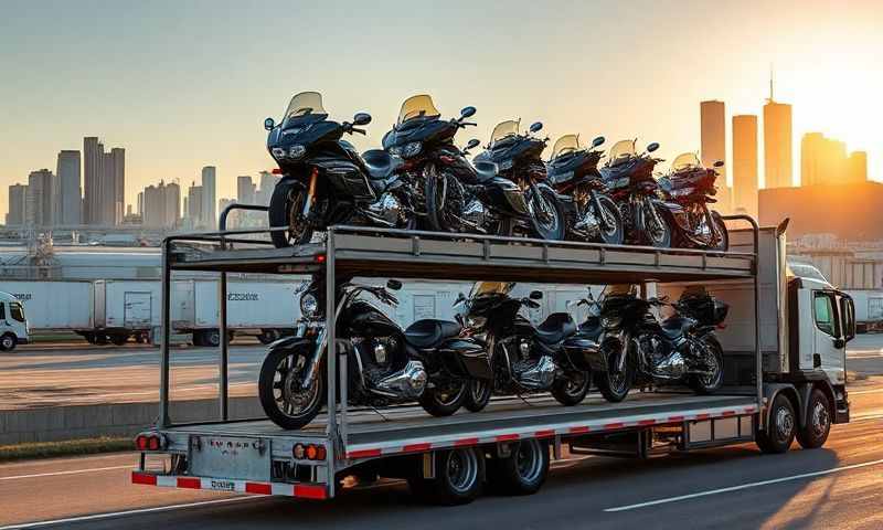 Jackson, Wyoming motorcycle shipping transporter