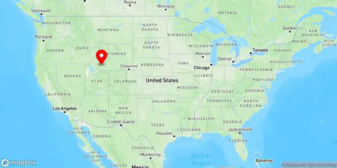Map of Kemmerer, Wyoming, United States