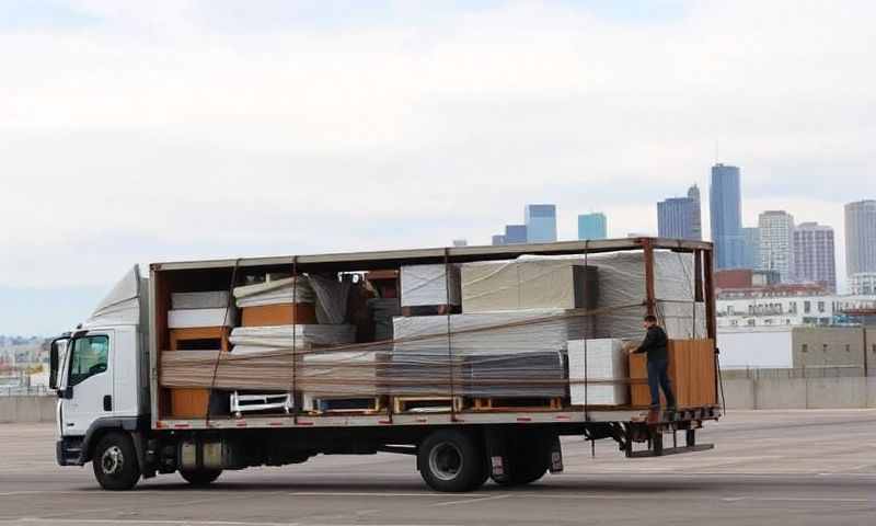 Lander, Wyoming furniture shipping transporter