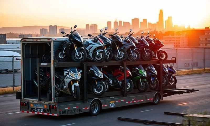 Laramie, Wyoming motorcycle shipping transporter